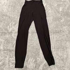 Lululemon Pants Womens 2 Jogger Black Align High-Rise W5DH6S Hulu Pockets